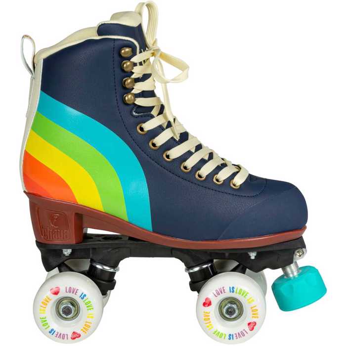 CHAYA Melrose Elite Love is Love Quad Roller Skates - Blue CHAYA Melrose Elite Love is Love Quad Patinia - Ble